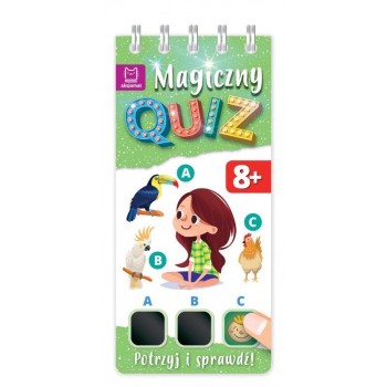 Magiczny quiz 8-latka potrzyj i sprawdź
