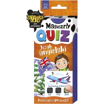 Magiczny quiz język angielski – interaktywna zabawka do nauki angielskiego dla dzieci 4+