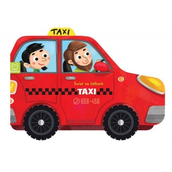 Świat na kółkach Taxi – interaktywna zabawka dźwiękowa dla dzieci 2+