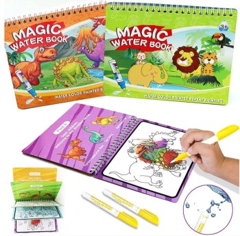 Magiczna wodna kolorowanka - pokoloruj świat