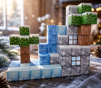 Klocki magnetyczne Minecraft – kreatywna zabawa dla dzieci 52 elementy