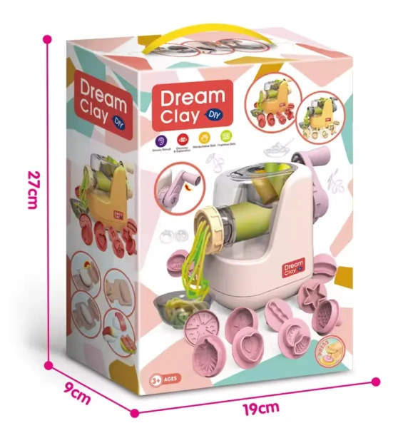 Kreatywna Ciastolina Dream Clay – zestaw do ciastoliny z foremkami Zestaw do ciastoliny
