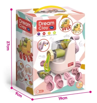 Kreatywna Ciastolina Dream Clay – zestaw do ciastoliny z foremkami